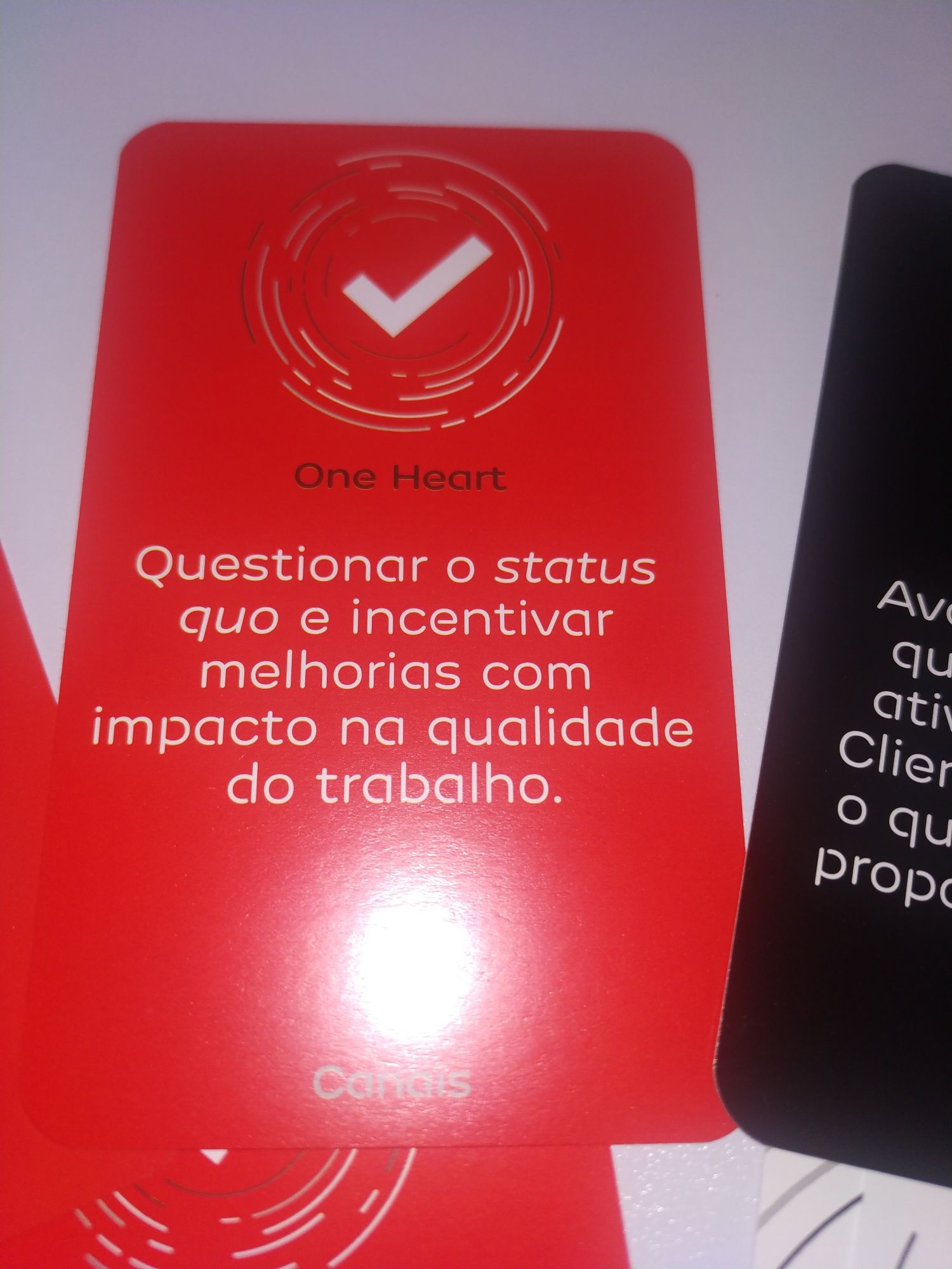 Conjunto de cartas situacionais