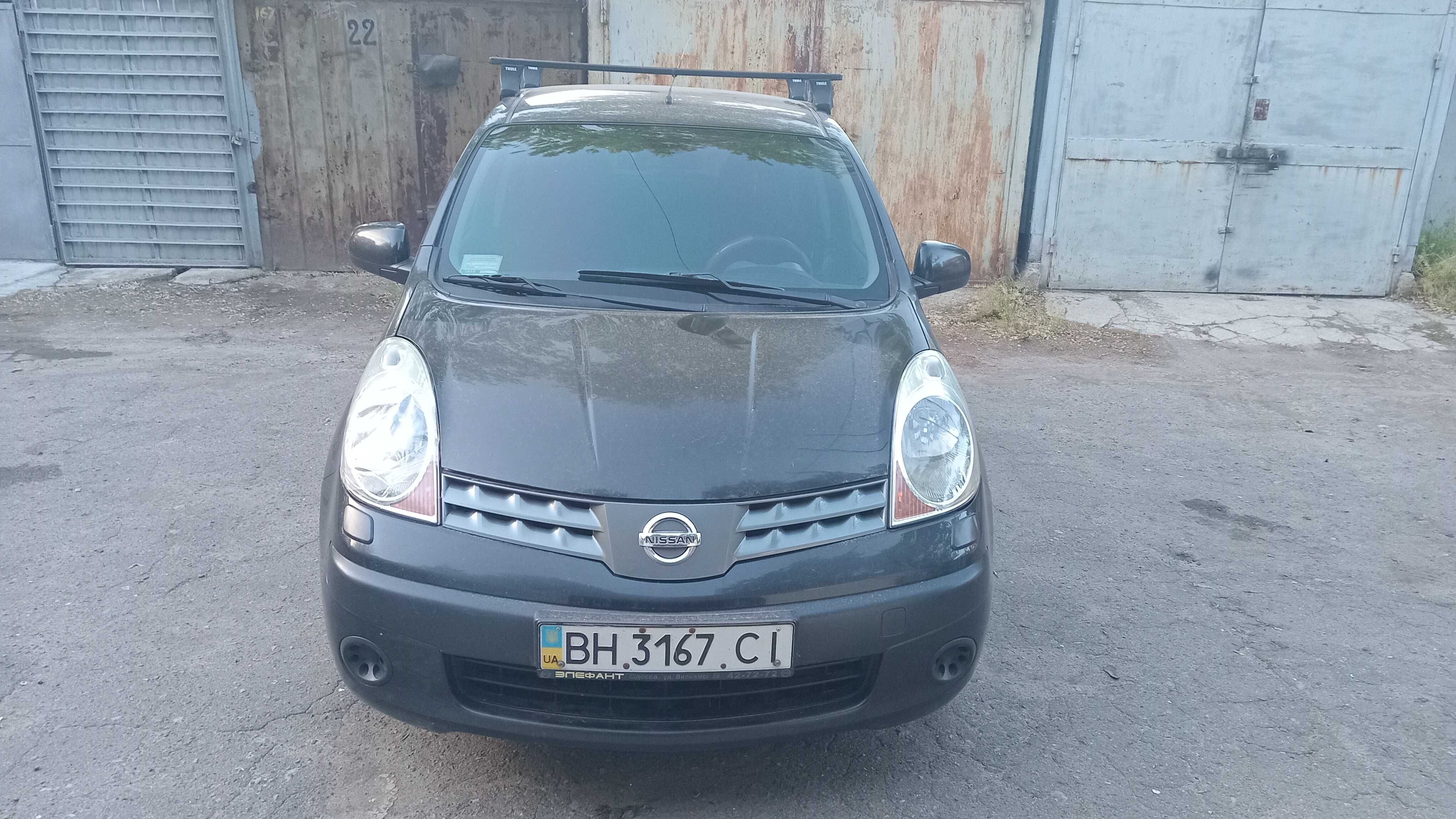Nissan Note 1.4л, 2007г, 106тыс. км, хорошая комплектация