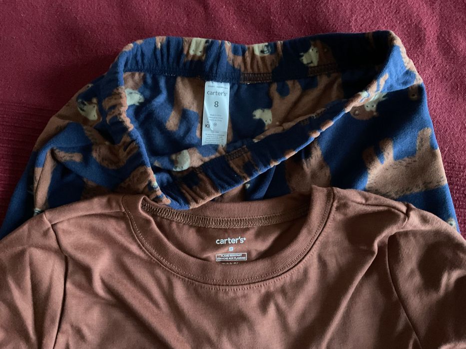 Брендова піжама Carter’s для хлопчика на 8 років 134р.