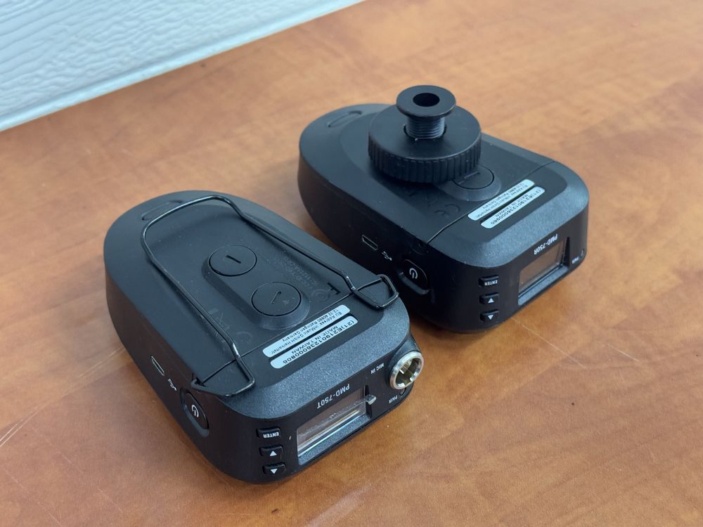Zestaw bezprzewodowy Marantz PMD 750 r t oraz mikrofon krawatowy 750t