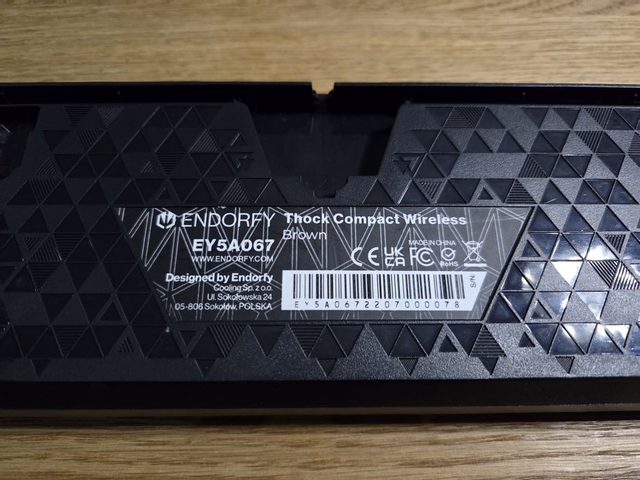 Klawiatura Endorfy Thock Compact W KailhB BR (EY5A067)