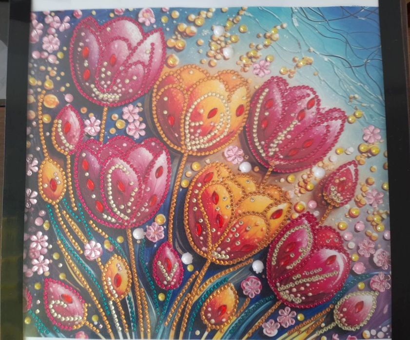 "Tulipany"- obraz handmade