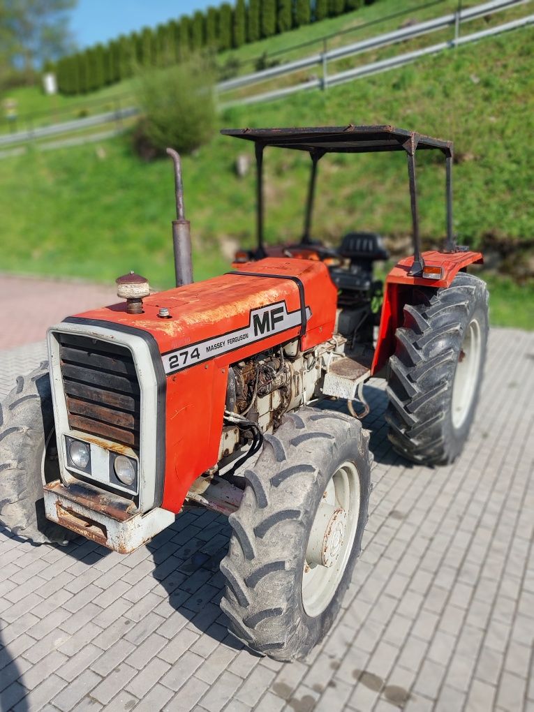 Massey Ferguson 274 ursus 4514 orbitrol 4x4 caly mechaniczny