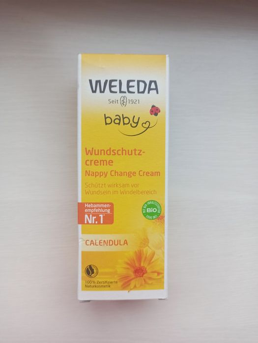 Дитячий крем під підгузок Weleda Baby Calendula Nappy Change Cream