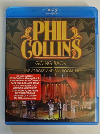 Koncert Phil Collins Going Back Live at Roseland Ballroom płyta Blu-ra