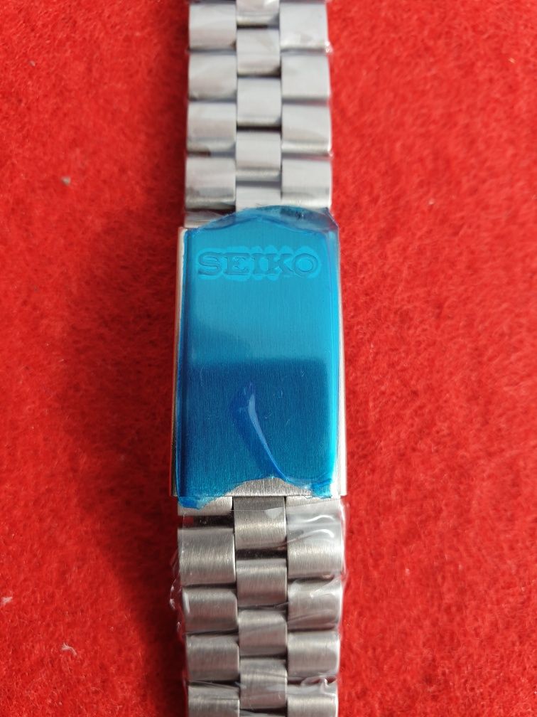 Bracelete nova 18mm em aço Seiko