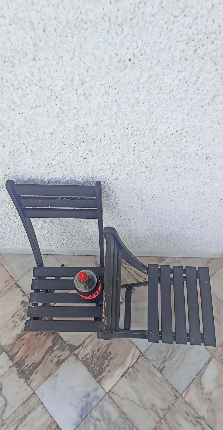 2 cadeiras madeira , preço conjunto