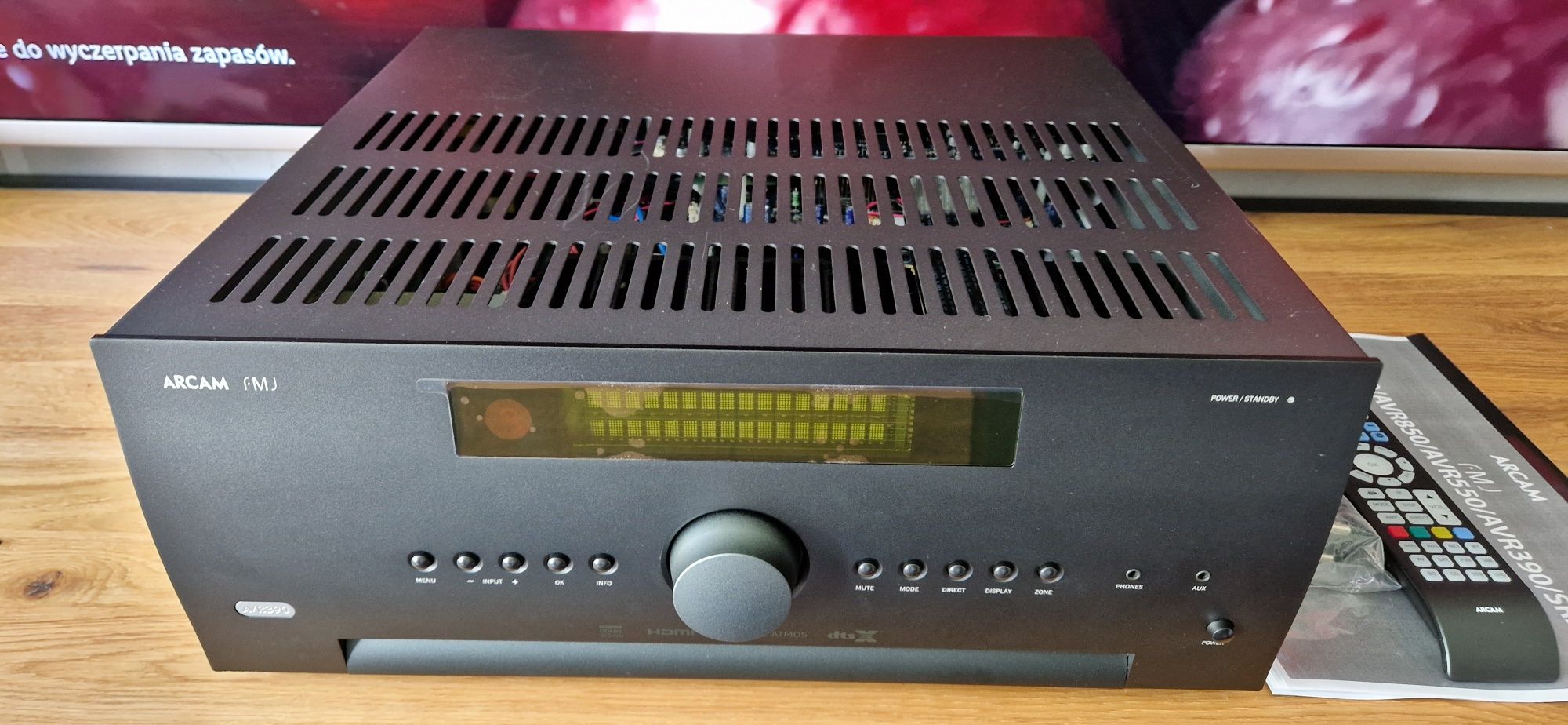 Arcam AVR390 amplituner Dolby Atmos 7.1.4
