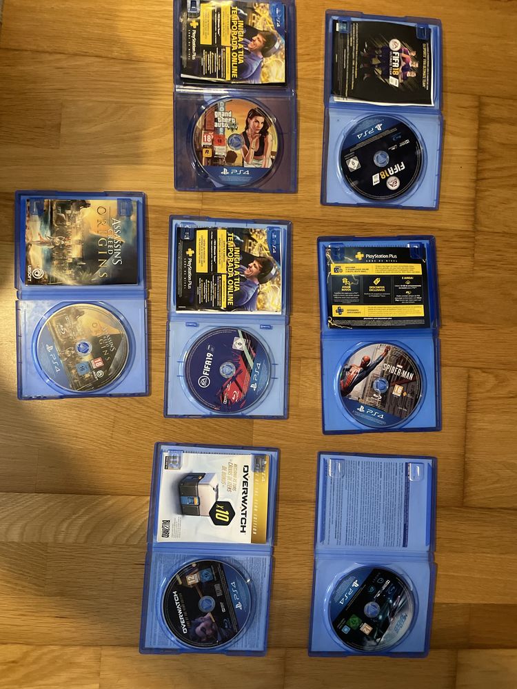 Pack jogos playstation 4.