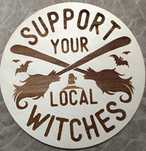 Base de cortiça e madeira - Support Witches
