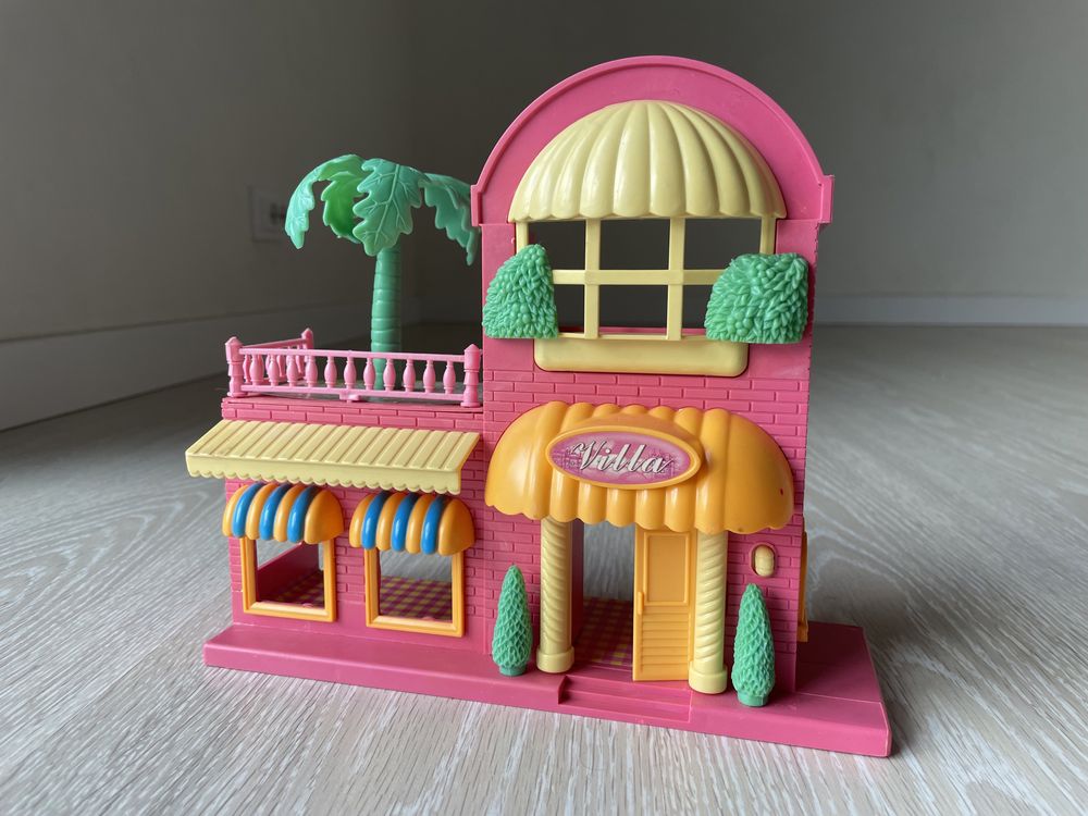 Игрушечный кукольный домик 25х20см ляльковий будинок игрушек дом куклы