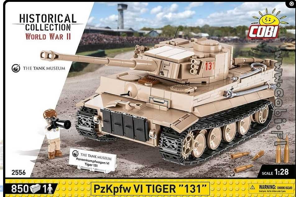 Cobi 2556 Klocki Small Army Niemiecki Czołg TYGRYS PZKPFW VI TIGER 131
