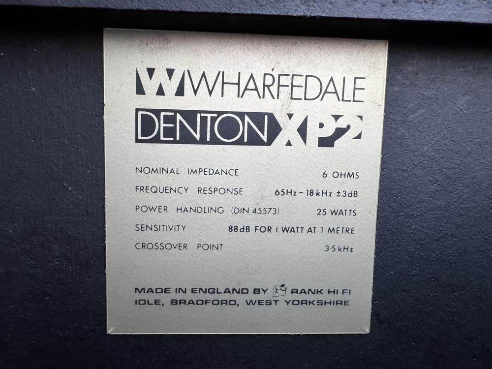 Kolumny Wharfedale Denton XP2
