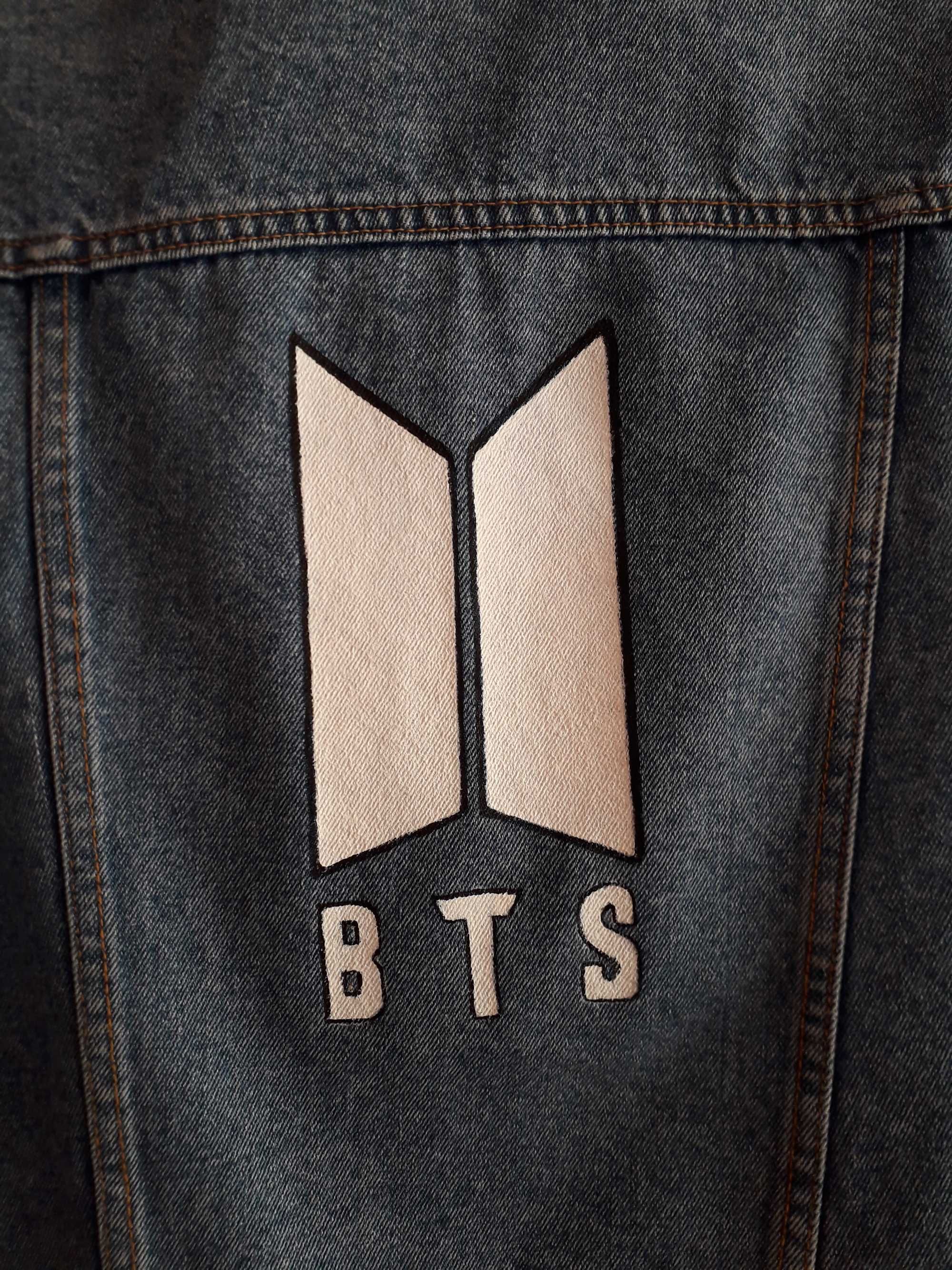 Casaco de ganga personalizado BTS