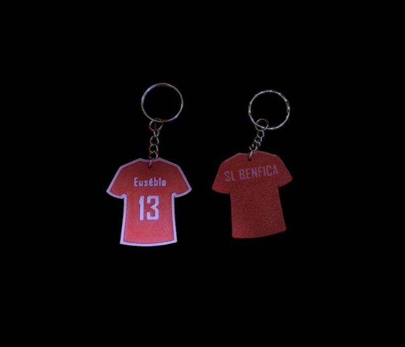 Porta-Chaves Personalizado – Mostra o Teu Amor pelo Benfica!