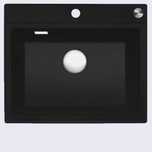 Reginox zlewozmywak Paris 54 black silvery - salon kuchni i AGD.