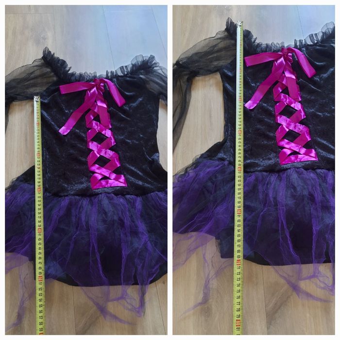 Mini sexy czarownica wiedzma 36/38 S/M sukienka strój przebranie