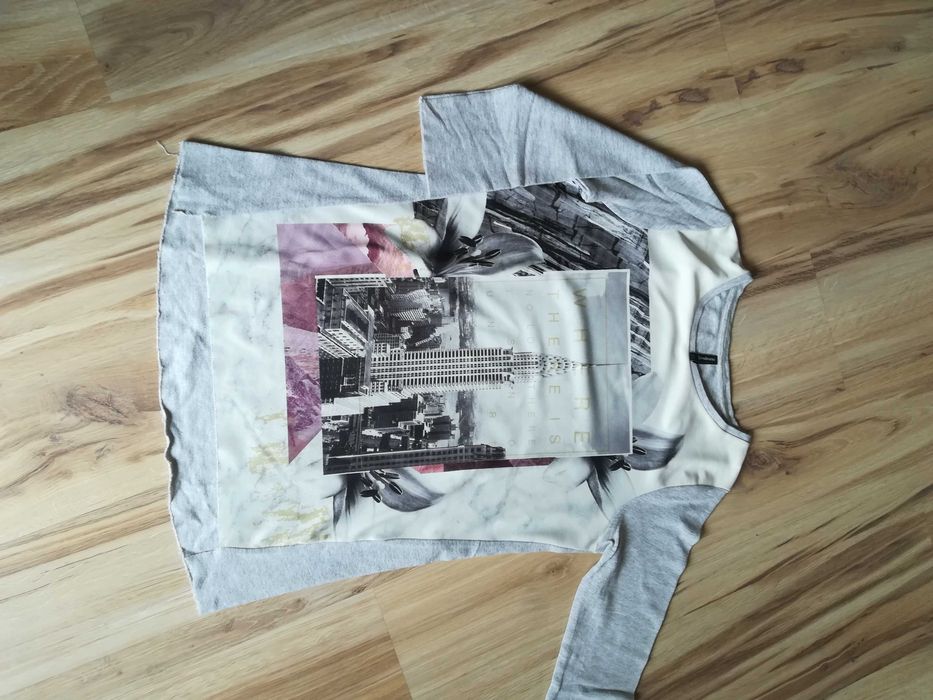 Bluzka, tunika, rękaw 3/4,rozmiar S 36  Stradivarius