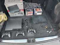 Konsola Playstation PS2 + PS3 + zestaw gier