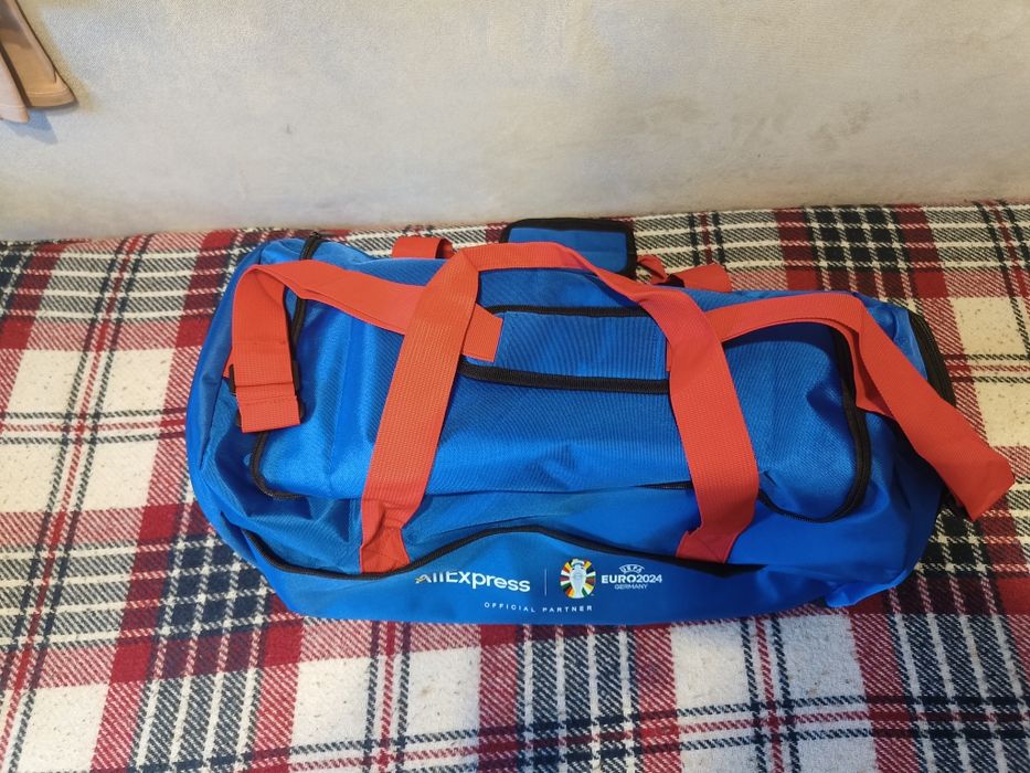 Barrel Bag Euro 2024 AliExpress. Сумка Євро 2024 Аліекспрес