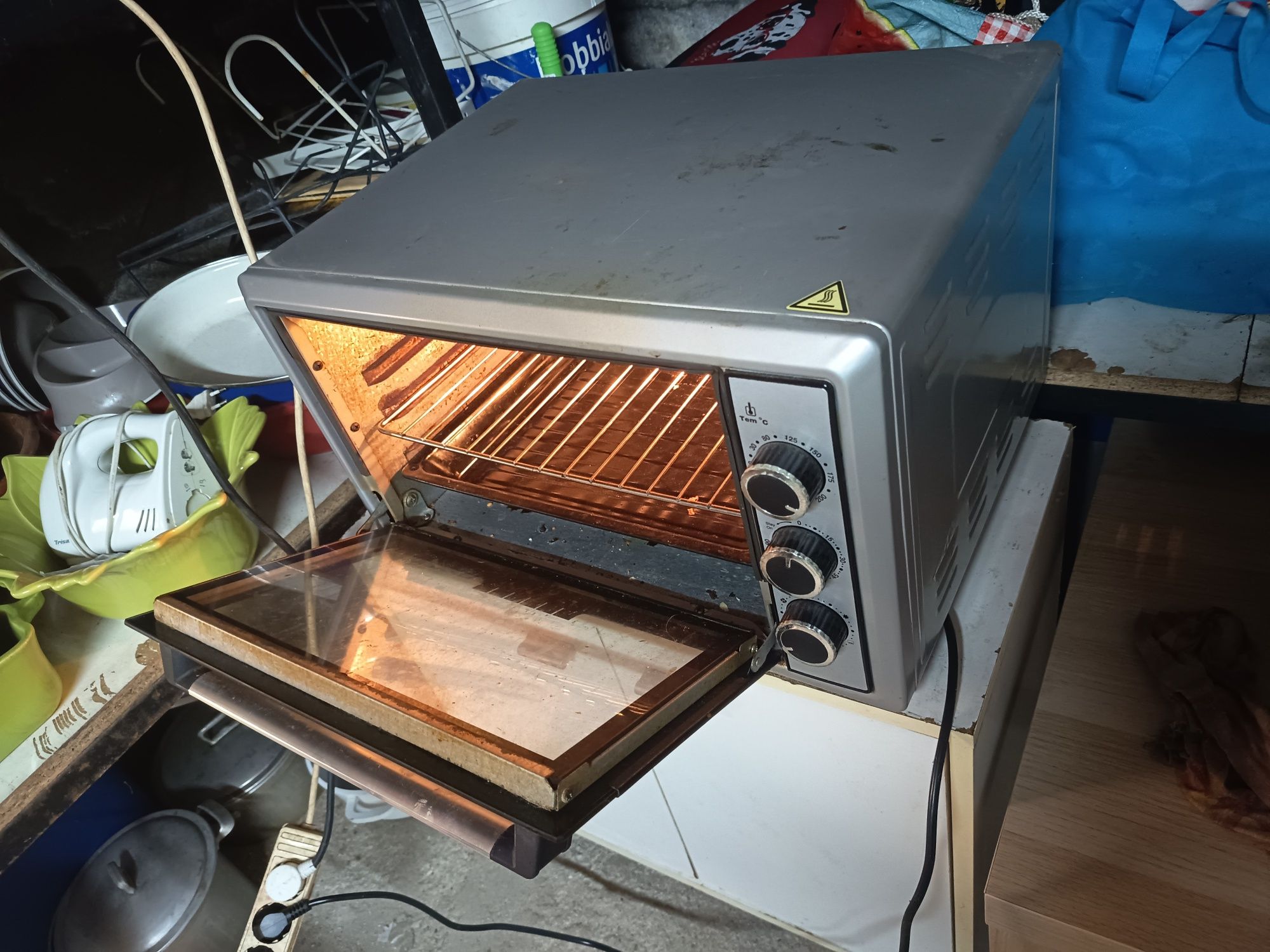 Mini Forno Electronia Silver 34 Litros.