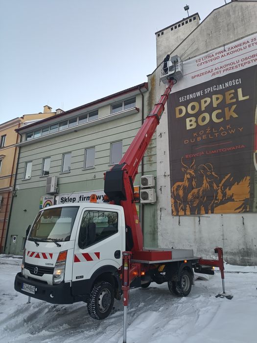 Mycie elewacji wycinka drzew.