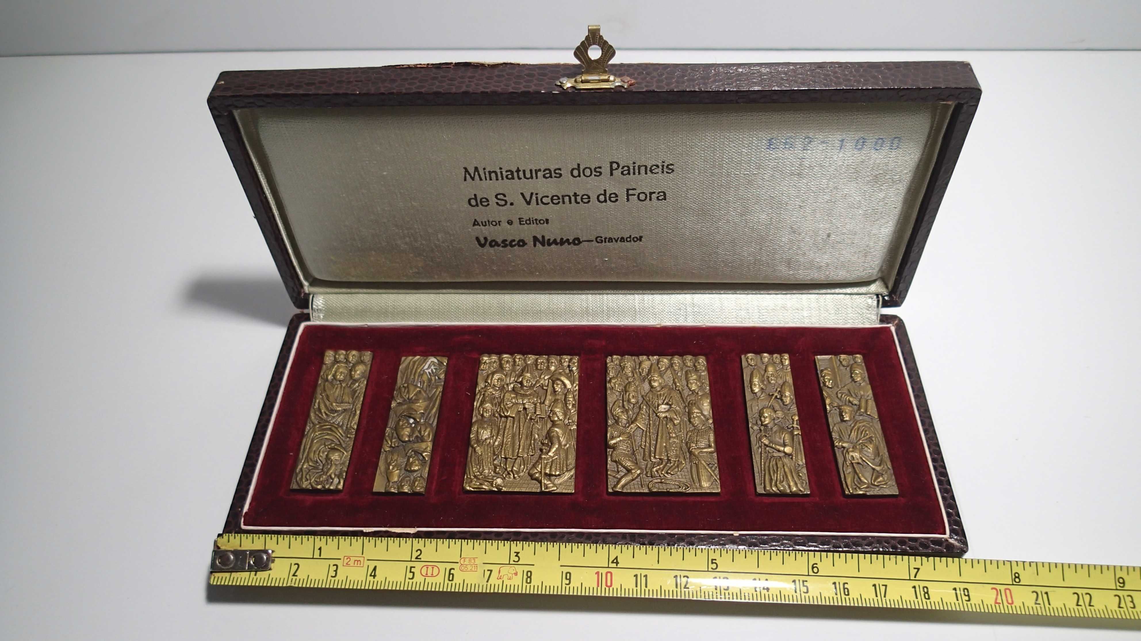 Miniaturas em Bronze dos Painéis de São Vicente de Fora