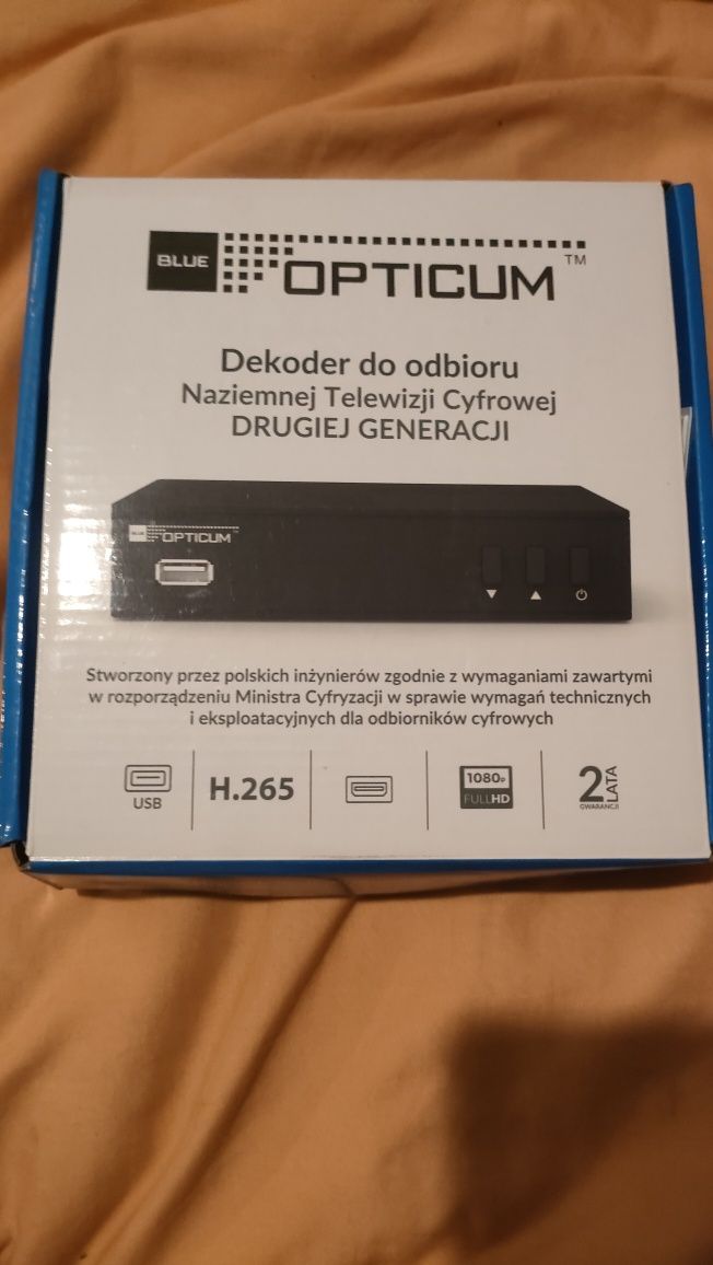 Sprzedam nowy dekoder DVB-T
