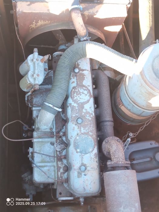 Silnik bizon z 056 super SW 400 kombajn zbożowy odpala możliwość spraw