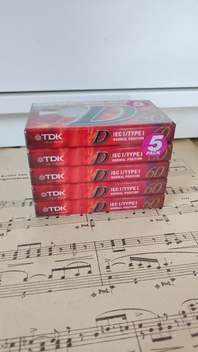 Cassetes TDK 60 Vintage