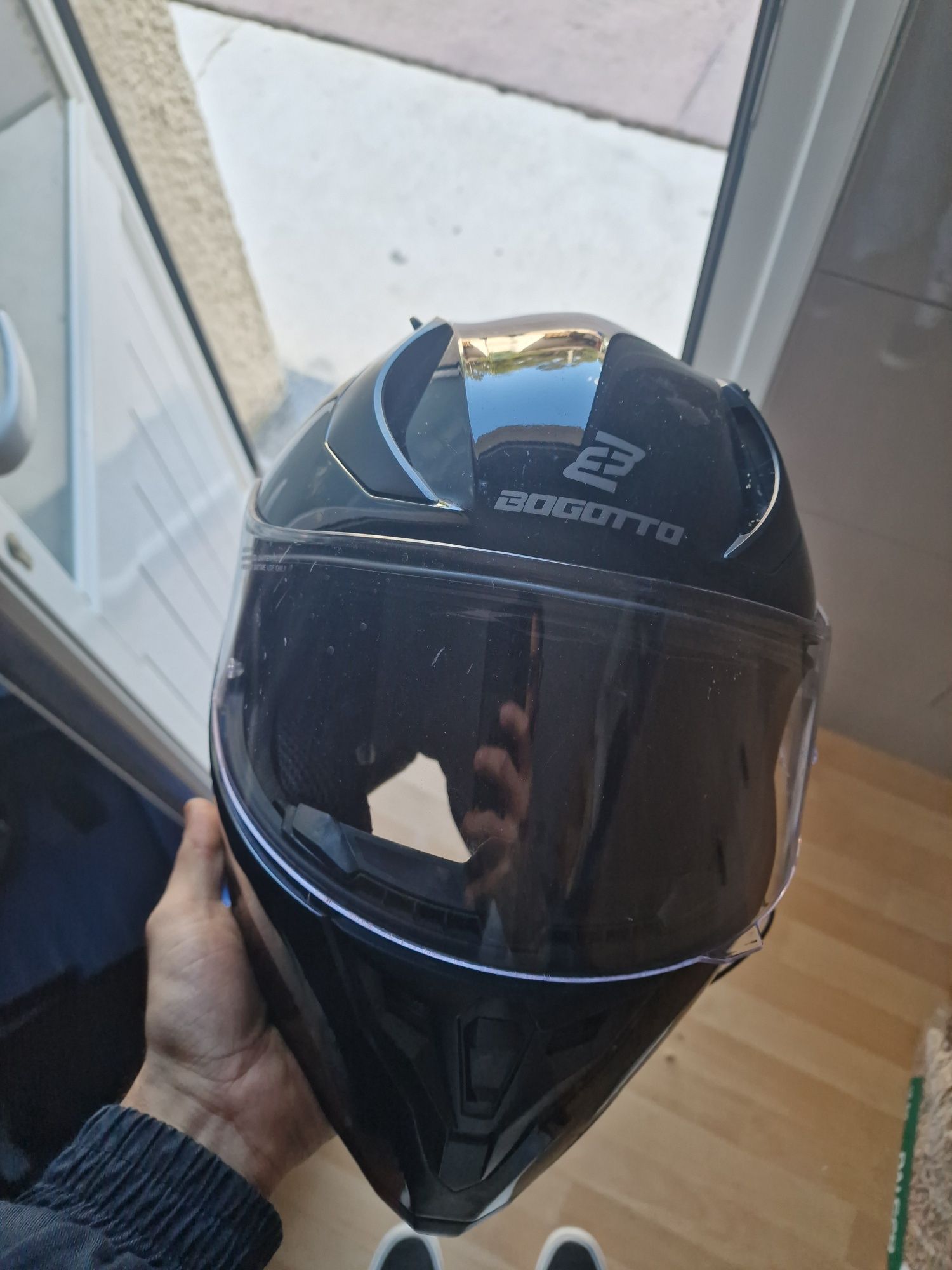 Casaco Moto+Capacete moto+ sistema Bluetooth L