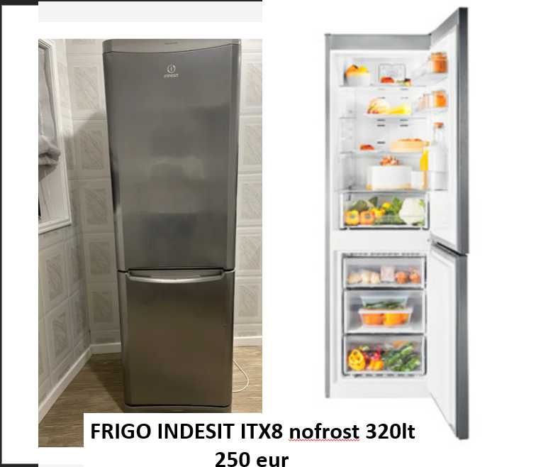 Frigorifico INDESIT XIT8 nofrost combinado 320lt