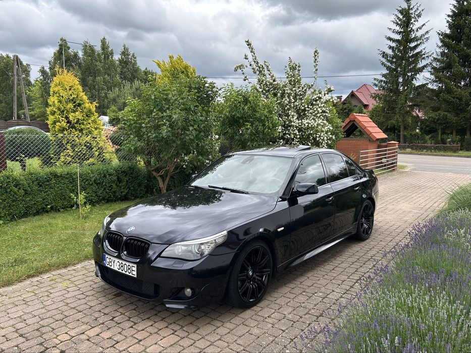 Bmw e60 530d lci automat polift 3.0 diesel m57 m pakiet edition full