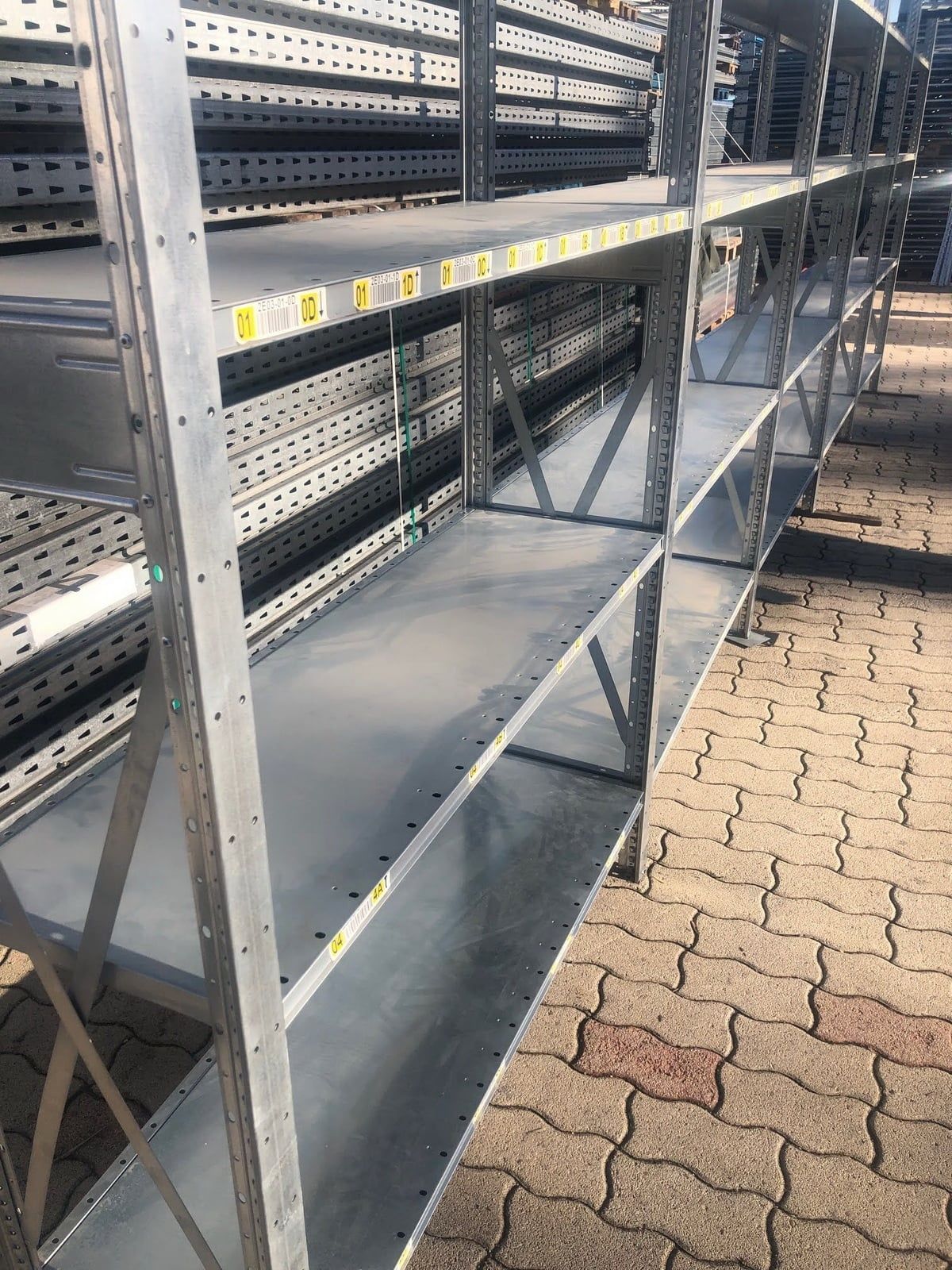 NOWE Regały półkowe DEXION metalowe solidne