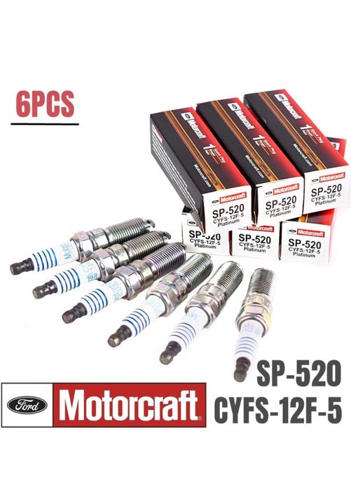 Платинові свічки 6шт Ford Motorcraft SP-520 CYFS12F5