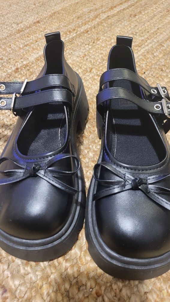 Sapatos Femininos Estilo Retrô Mary Jone