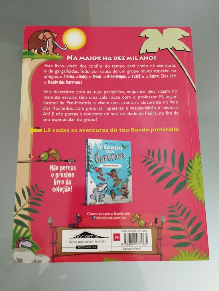 Livro novo O Bando das Cavernas n° 1