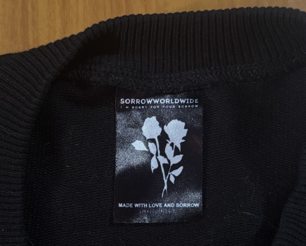 Футболка sorrowworldwide FFP кропнута