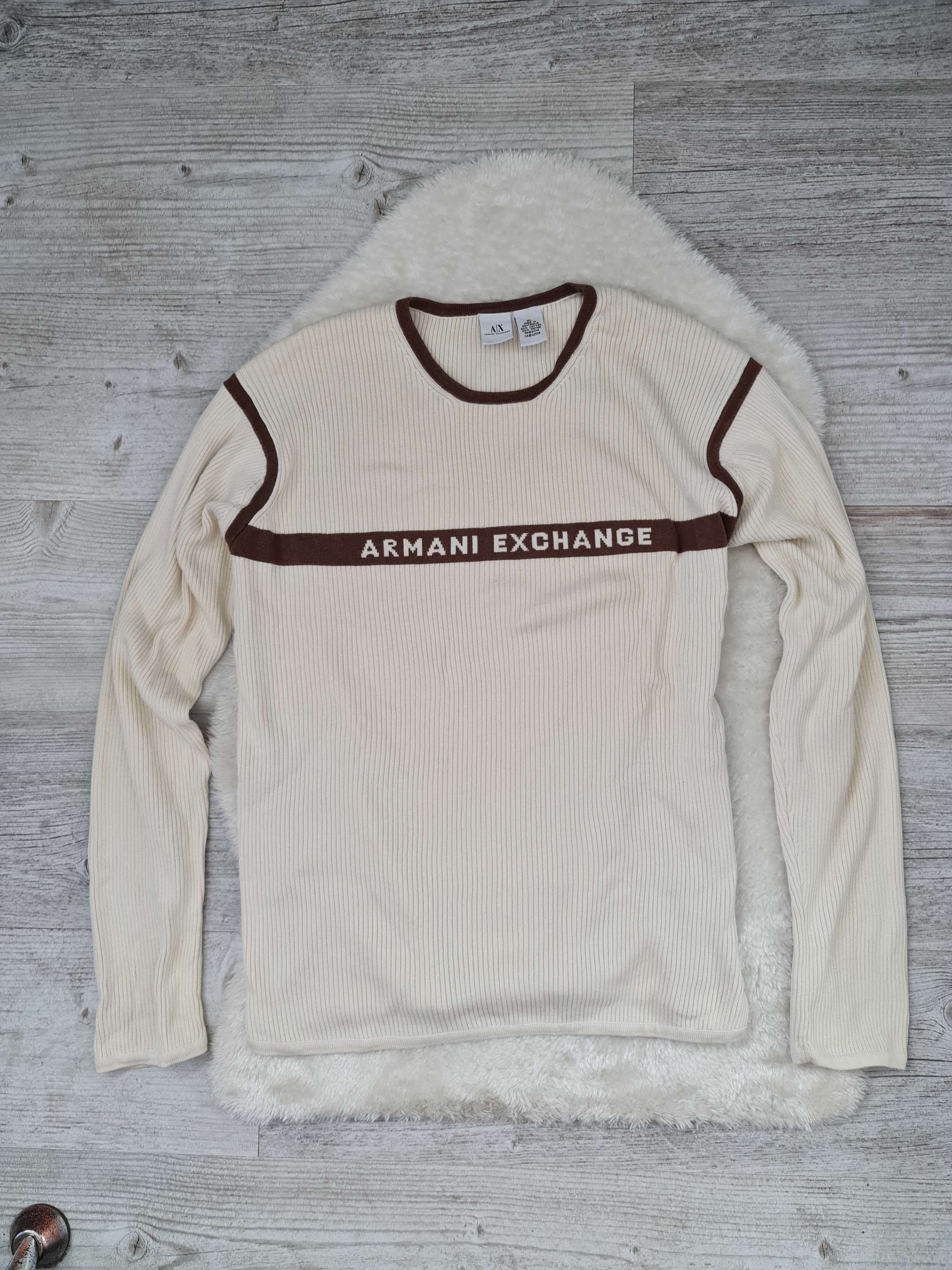 Sweter Bluza Armani Exchange Logo Rozmiar L / XL Emporio Armani EA7