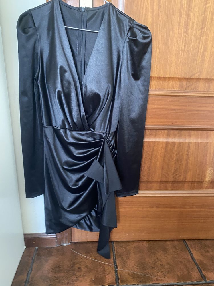 Vestido elegante preto