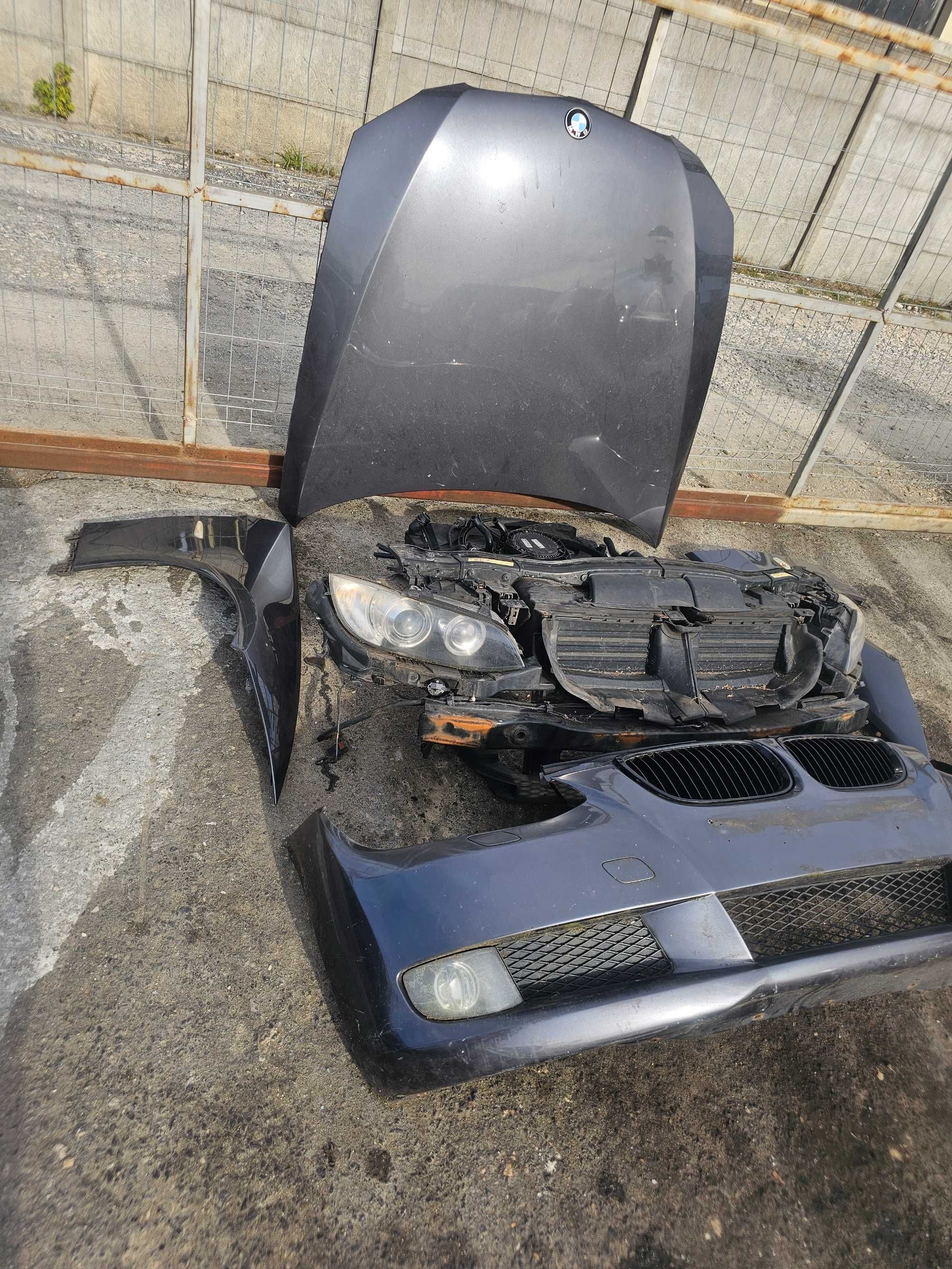 Bmw 3 E92 Przód Kompletny Zderzak Maska Lampy BiXenon A22/7 Sparkling
