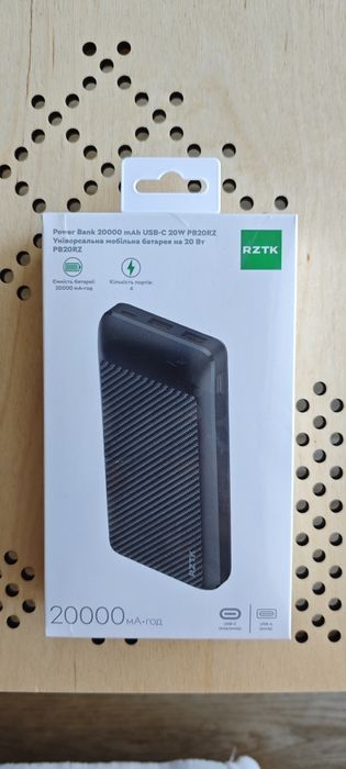 RZTK Power Bank 20000 mAh USB-C 20W
