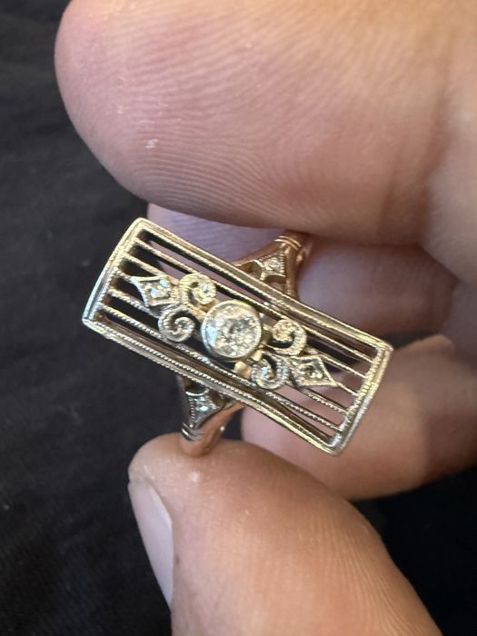 Кольцо бриллианты ссср