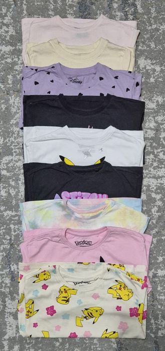 Koszulki z krótkim rękawem dziewczęce Sinsay r.104