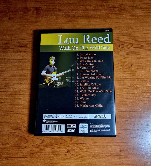 LOU REED: Walk On The Wild Side (compilação de atuações ao vivo)