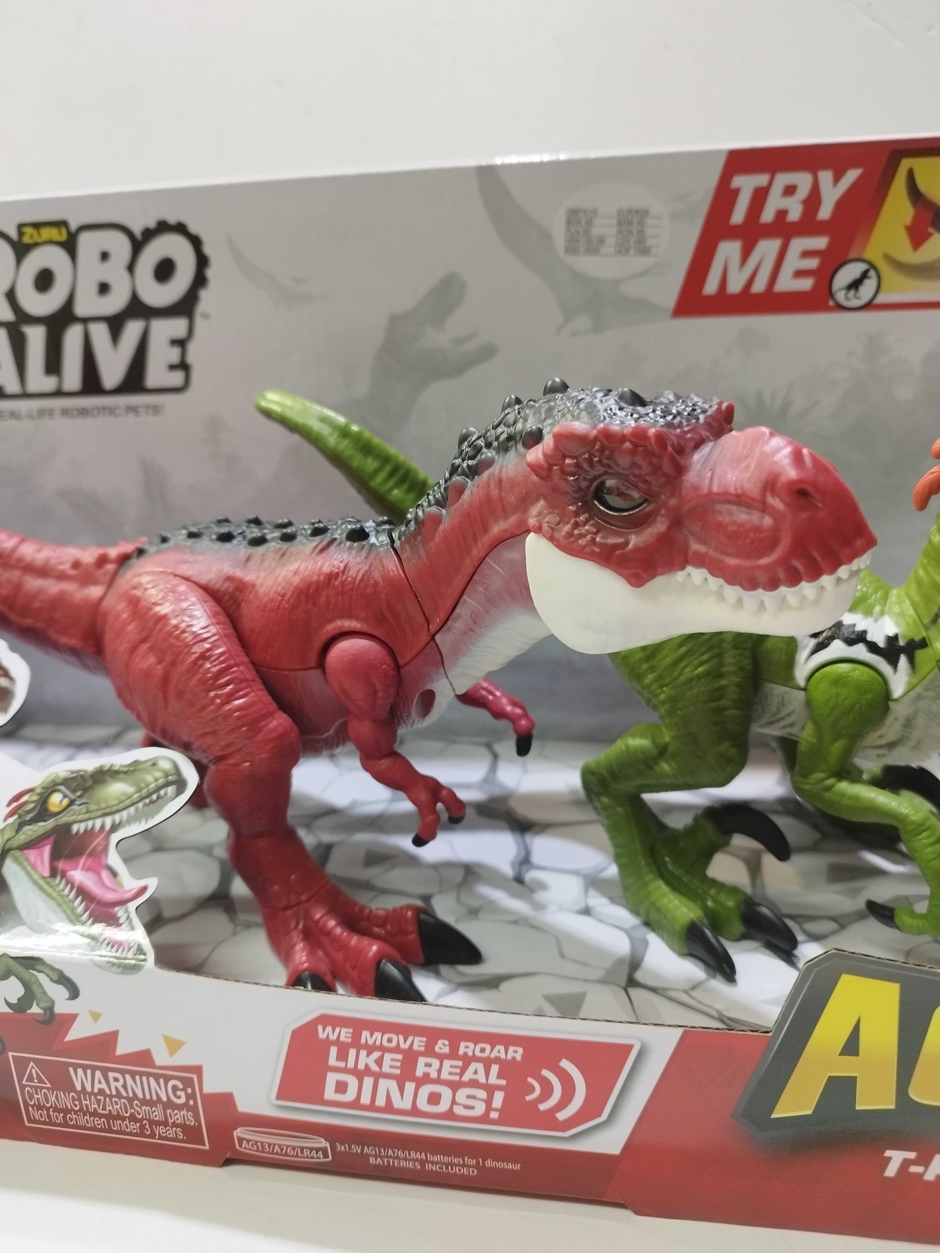 Zabawka na baterie T-rex/Raptor NOWA , Komis Madej sc