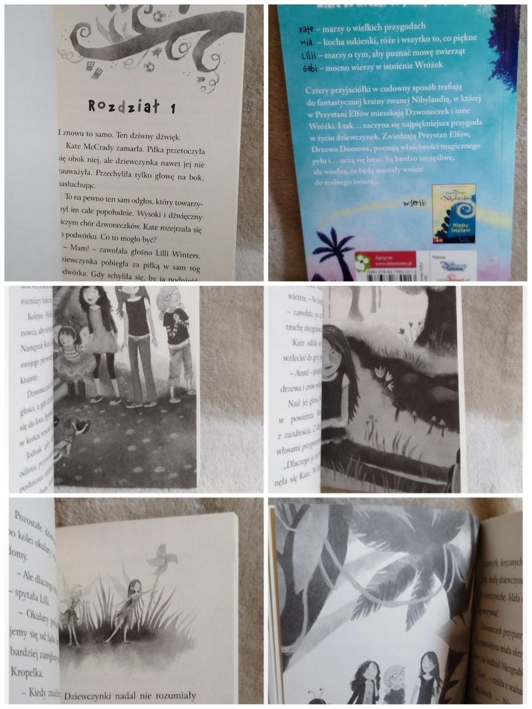Książka "Pewnego razu w Nibylandii" Kiki Thorpe / 13 szt