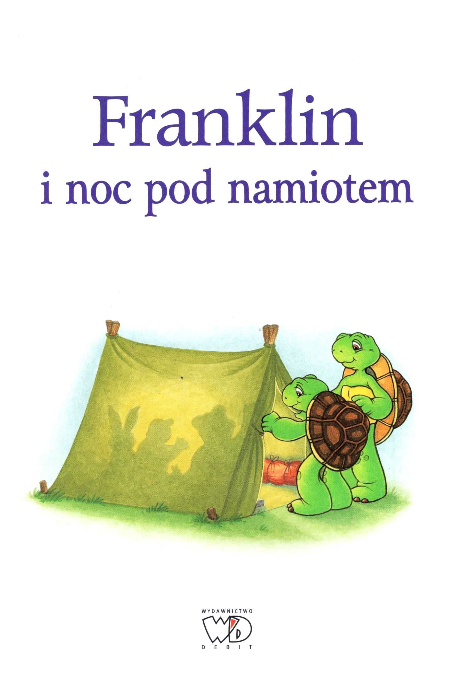 Paulette Bourgeois – Franklin i noc pod namiotem (duże litery!)