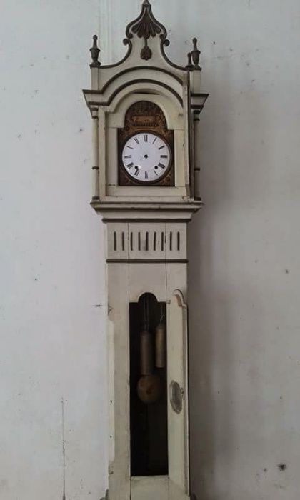 Relógio antigo a funcionar