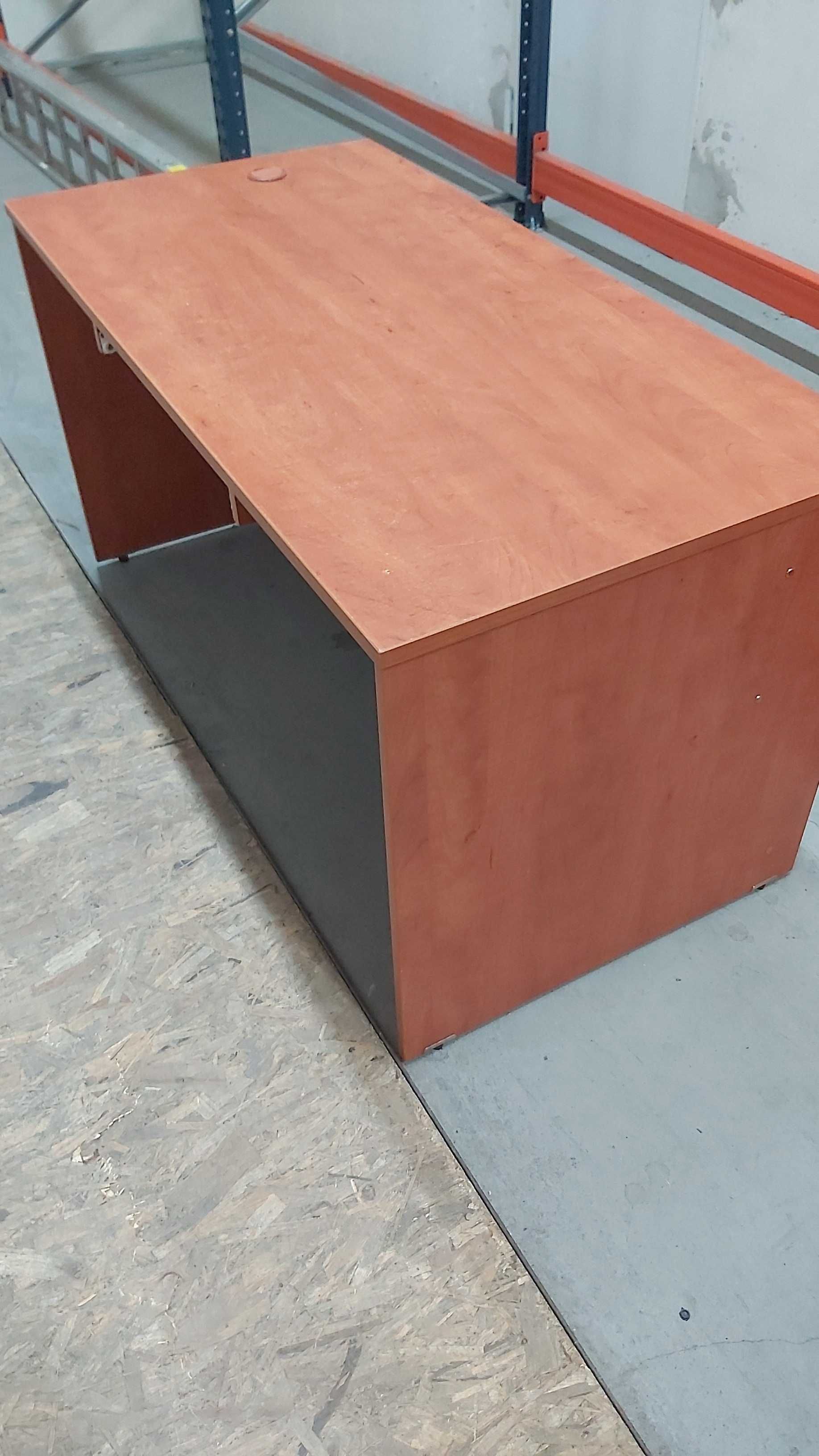 biurko solidne kolor wiśnia 120X70